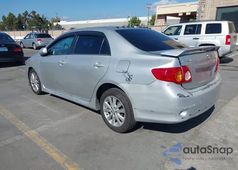 2010 Toyota Corolla S z USA, uszkodzony, nr VIN 2T1BU4EE4AC401972